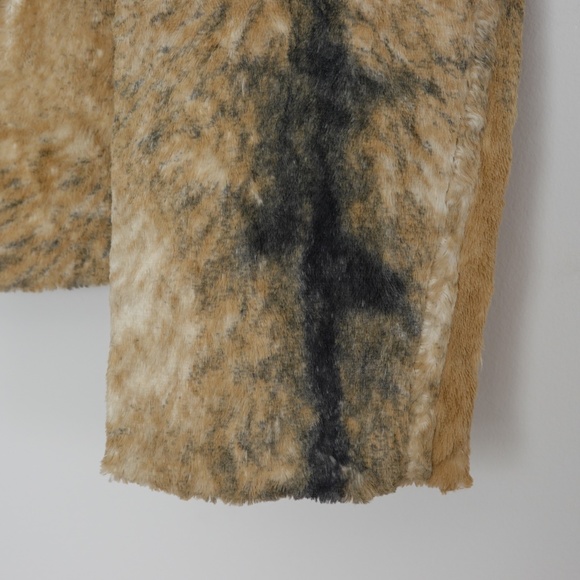 Faux Fur Cotton Blend Jacket Size S Italy designer Cappopera - Picture 2 of 15